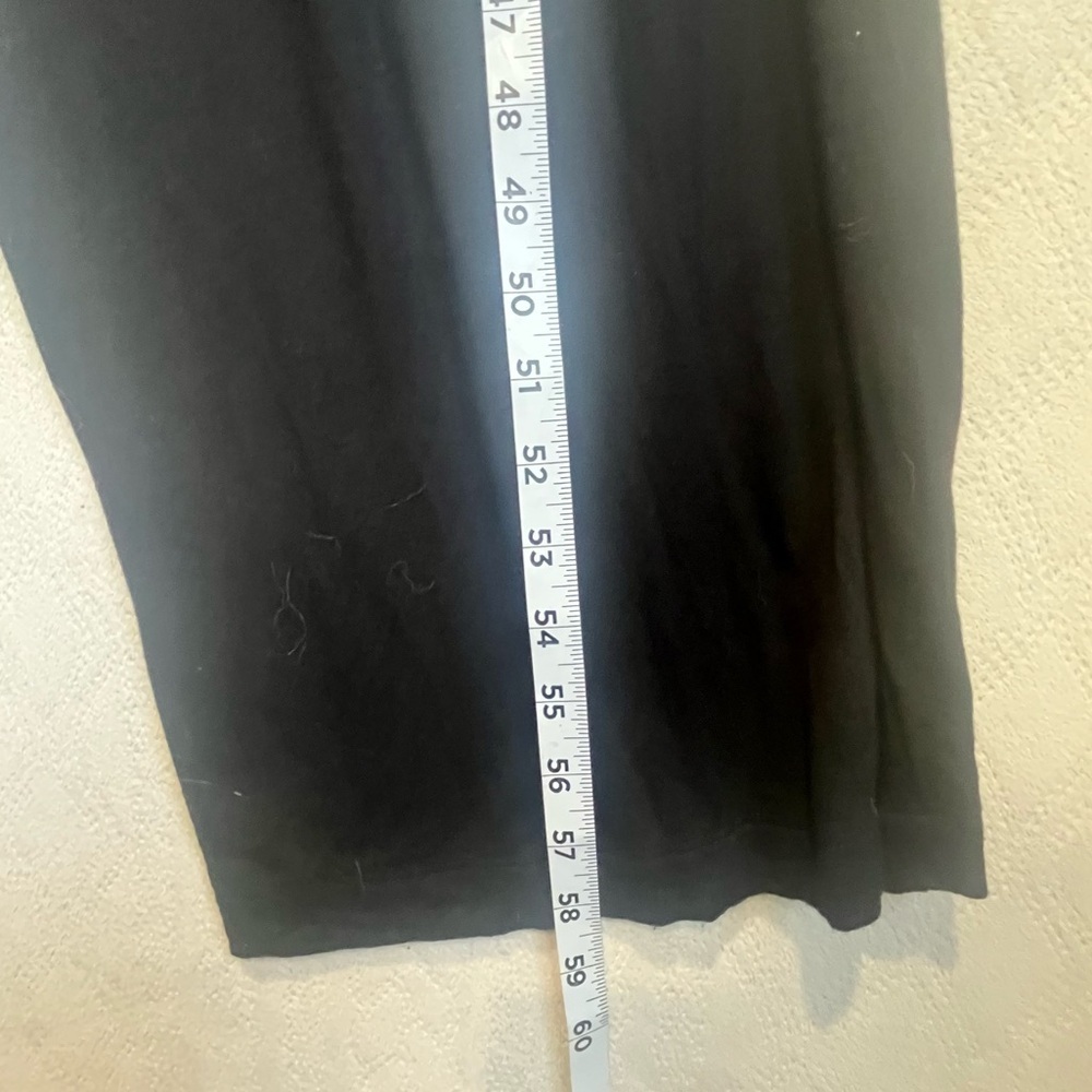 Soma Weekend Wide Leg Black Belted Jumpsuit Sz XL Loungewear - Picture 14 of 15